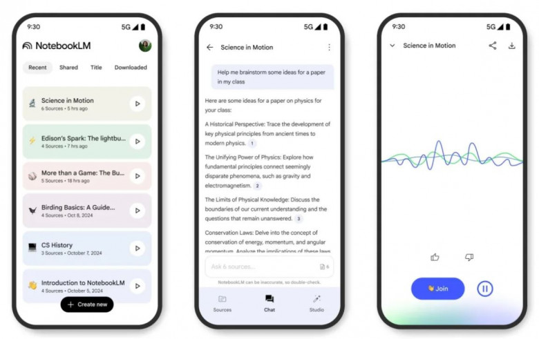 Google выпустил приложение NotebookLM для Android и iOS