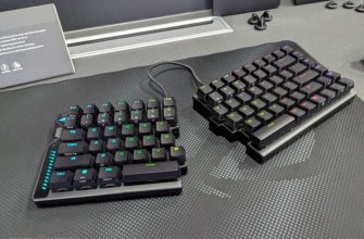Asus представила разделённую геймерскую клавиатуру с магнитными переключателями