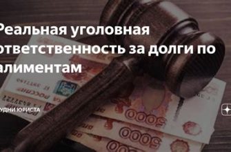 Уголовная ответственность за долги